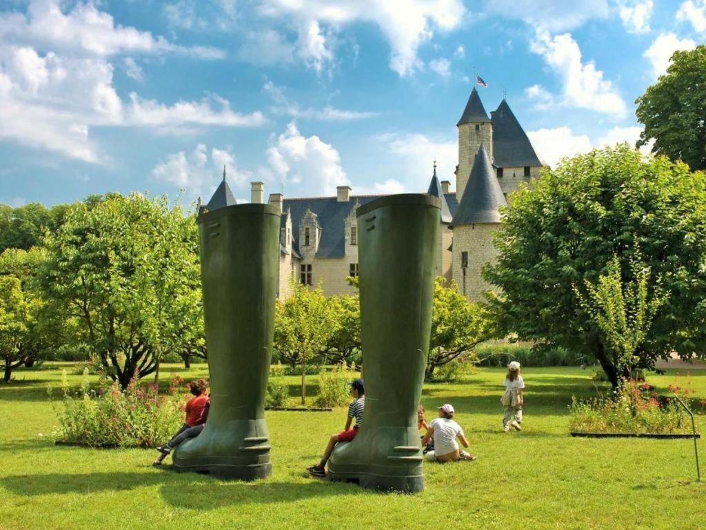 Gites Du Moulin A Tan A Sache 37 エクステリア 写真